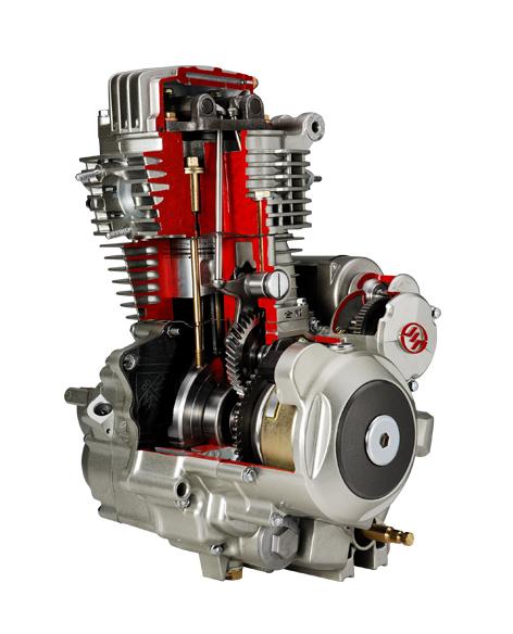 Mode d'allumage de CDI de carburant d'essence des moteurs CG150 de caisse de moto de moteur d'OHV
